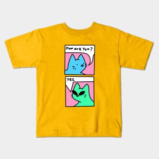 cool cat Kids T-Shirt